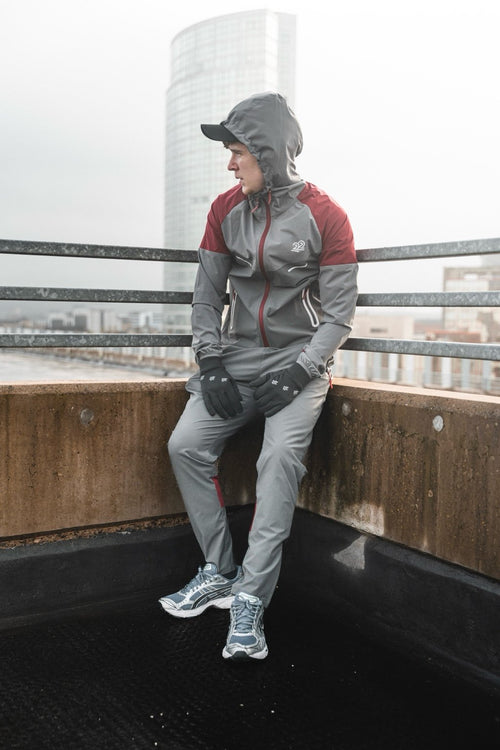 22UNION maroon hex tracksuit Inc tee