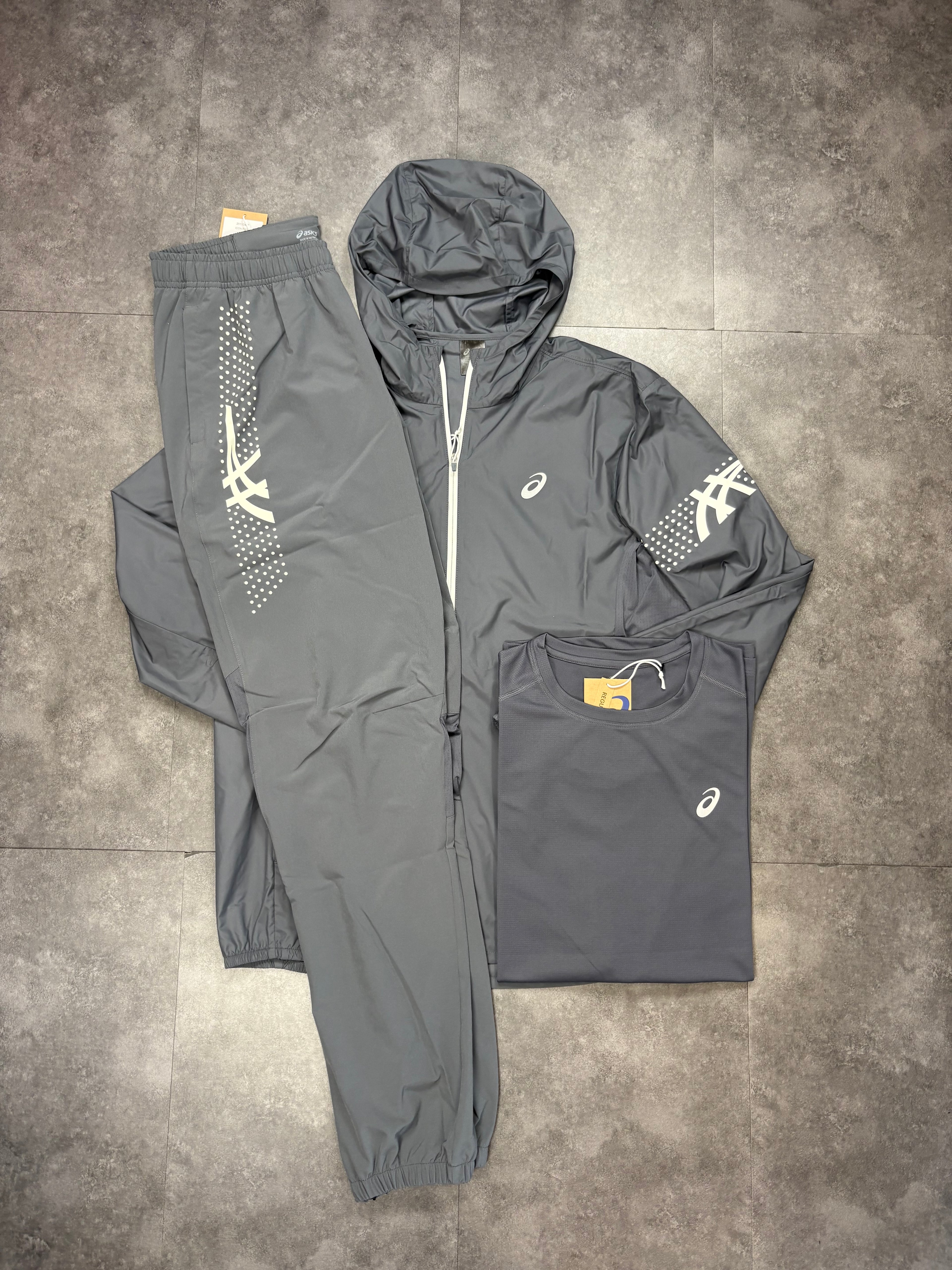 ASICS icon tracksuit "dark grey"