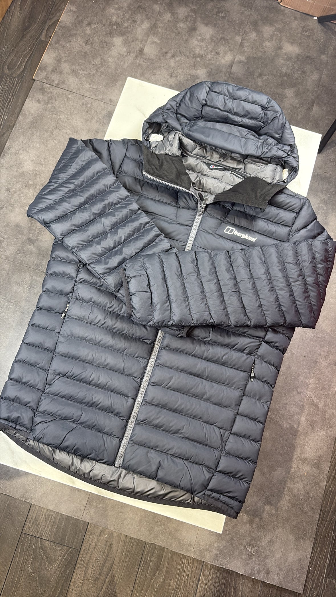 Black berghaus puffer