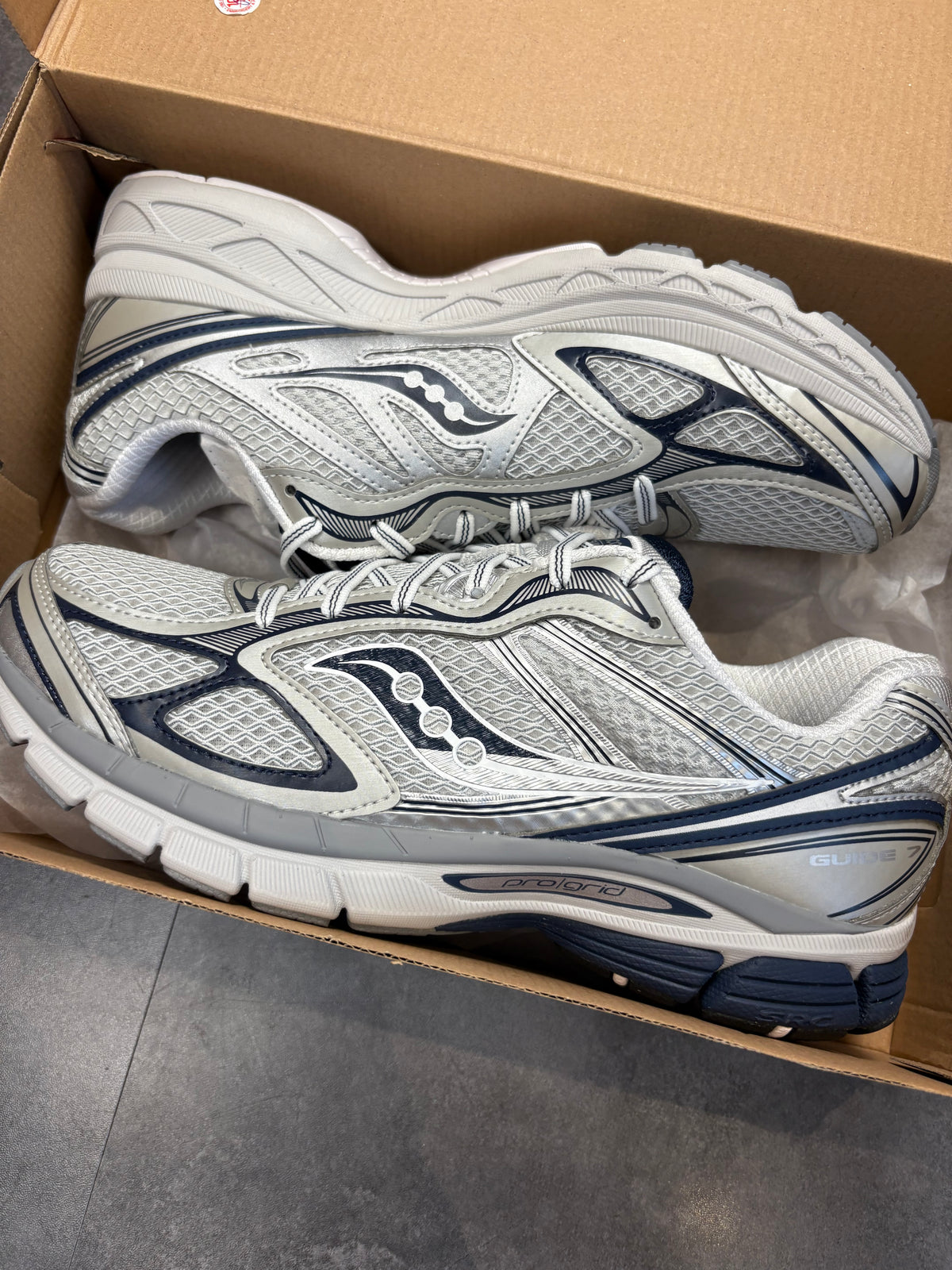 Saucony pro grid omni "navy/Grey"