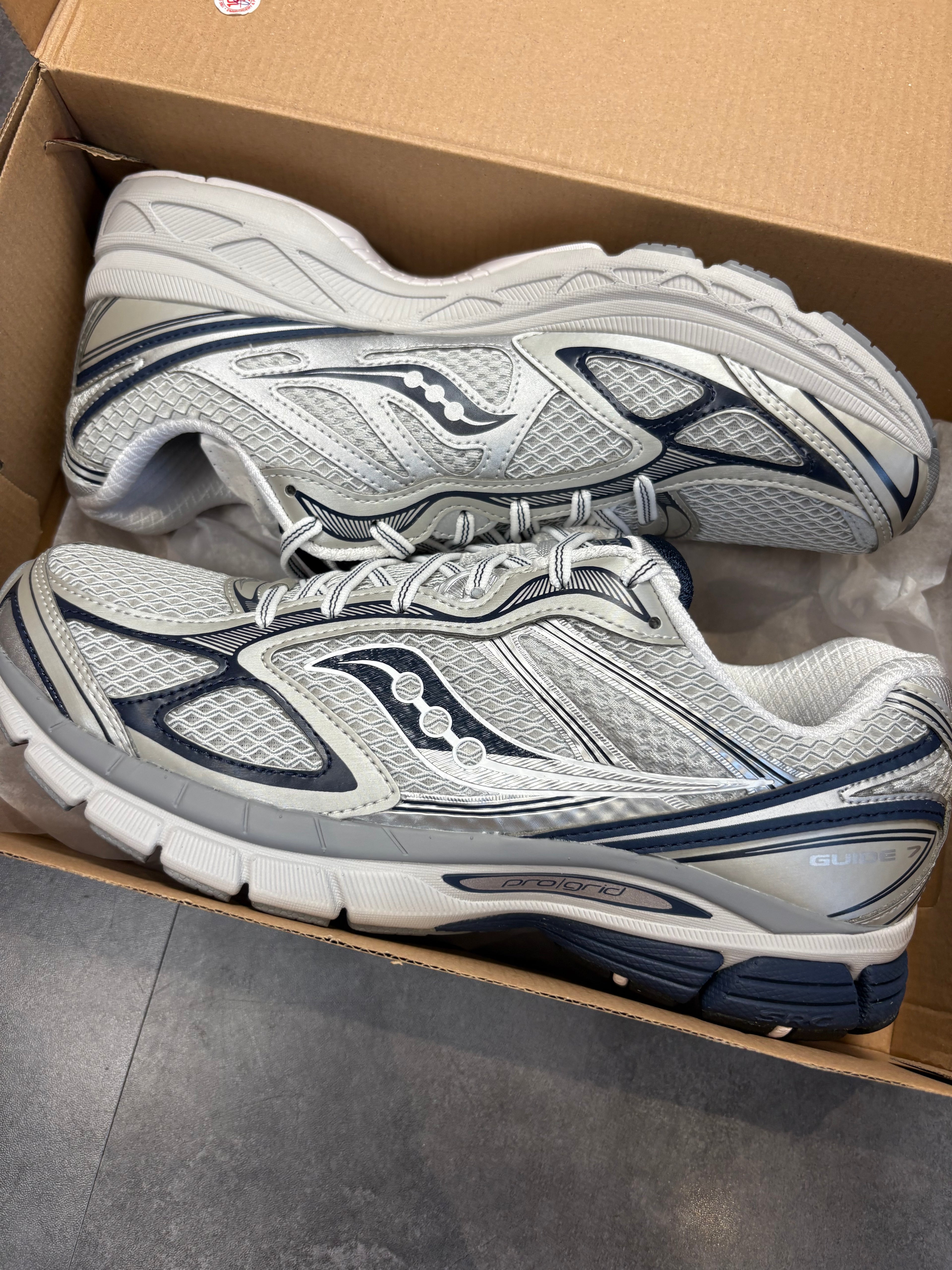 Saucony pro grid omni "navy/Grey"
