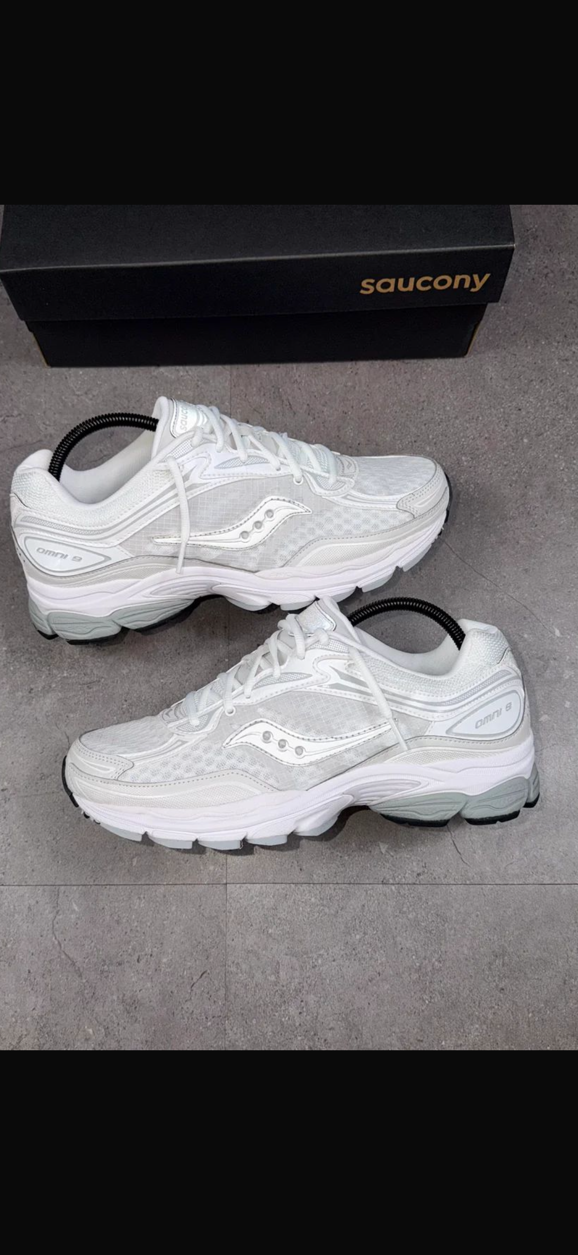 Saucony pro omni grid "white"