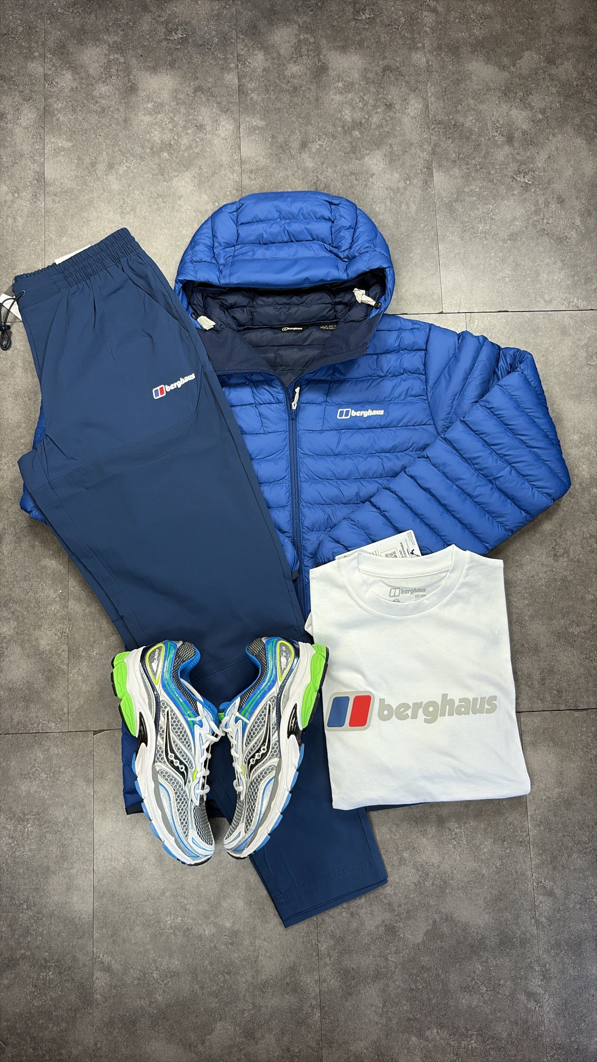 Berghaus puffer tracksuit "blue/navy"