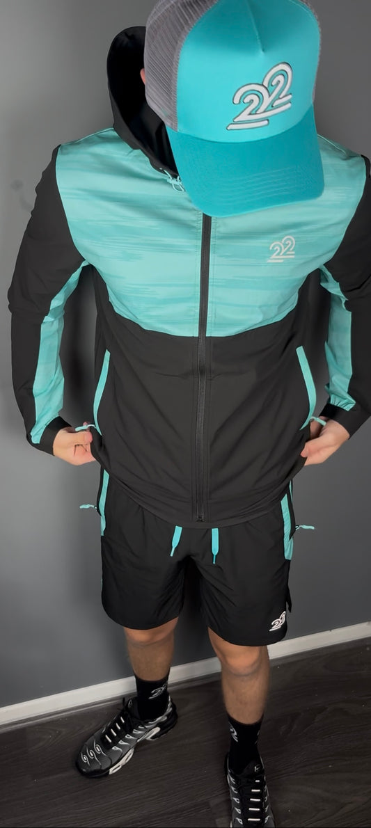22PERFORM Black Aqua tech 3 piece (PRE ORDER)