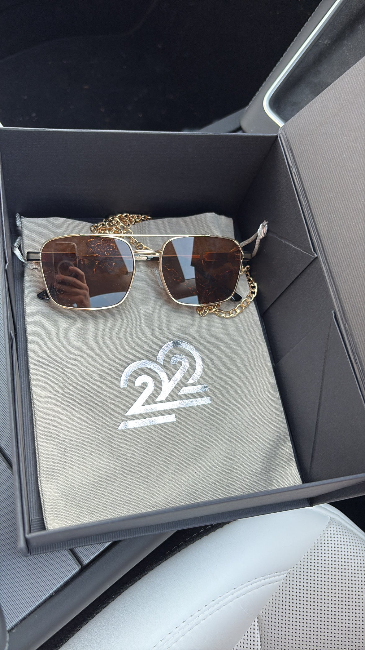 22Union Ace sunglasses "Gold"