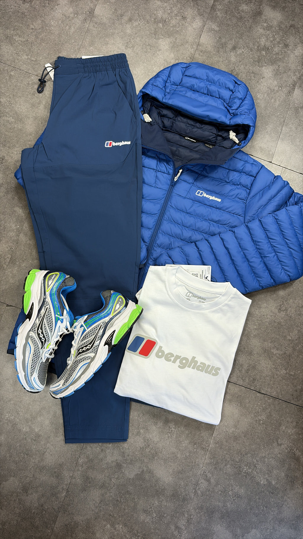 Berghaus puffer tracksuit "blue/navy"