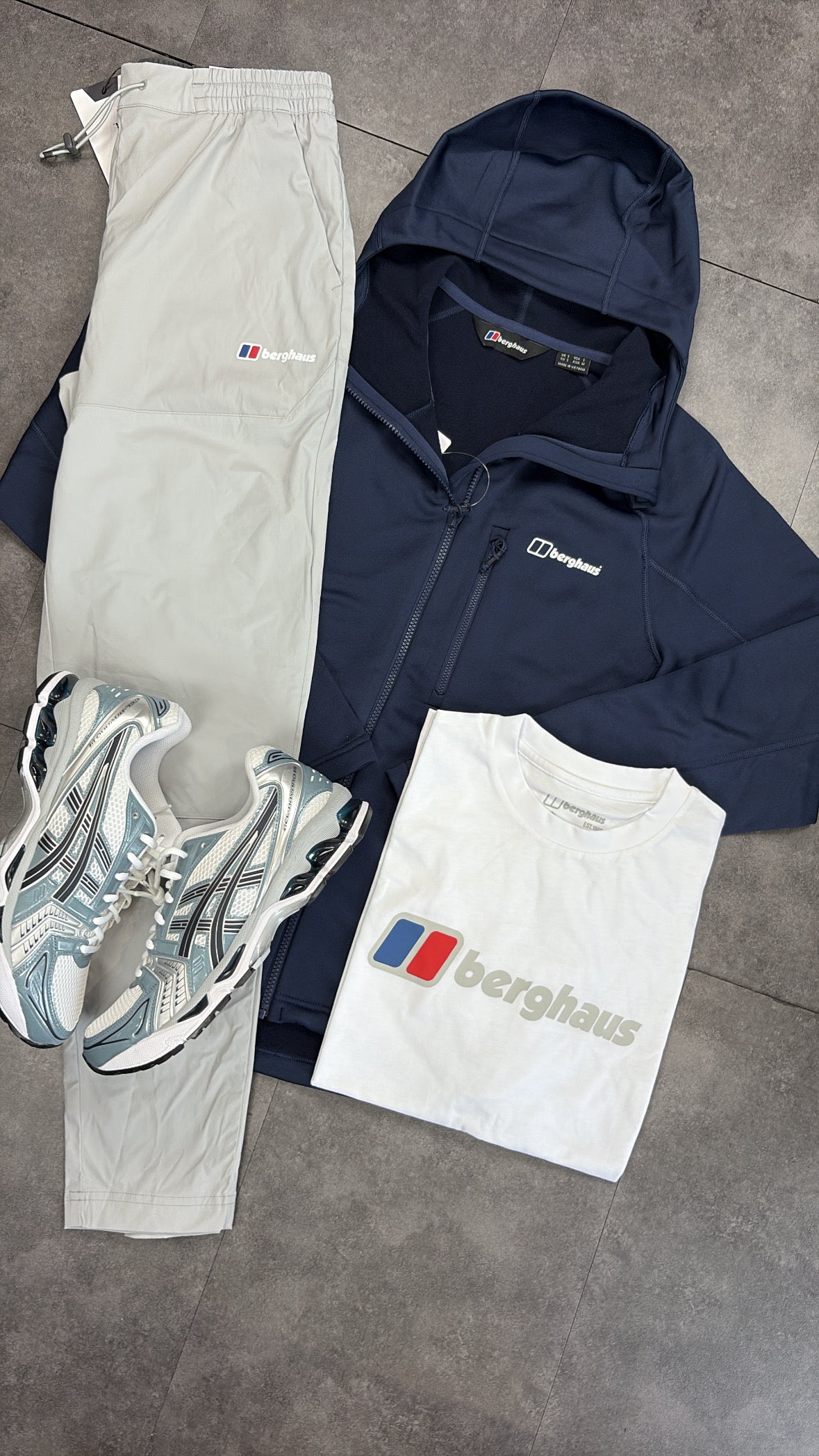 Berghaus fleece tracksuit "navy/grey"