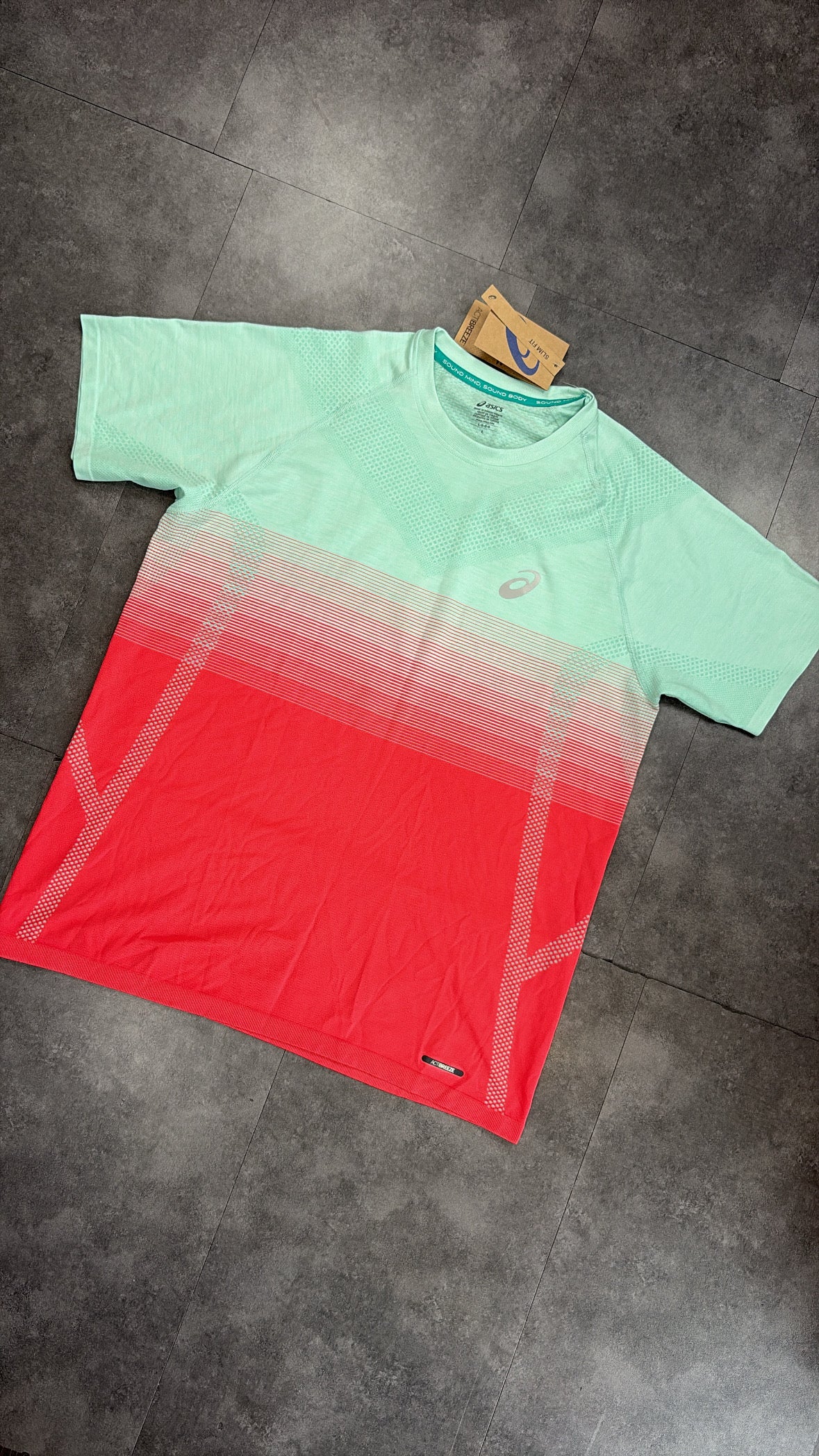 ASICS t shirt "coral reef"