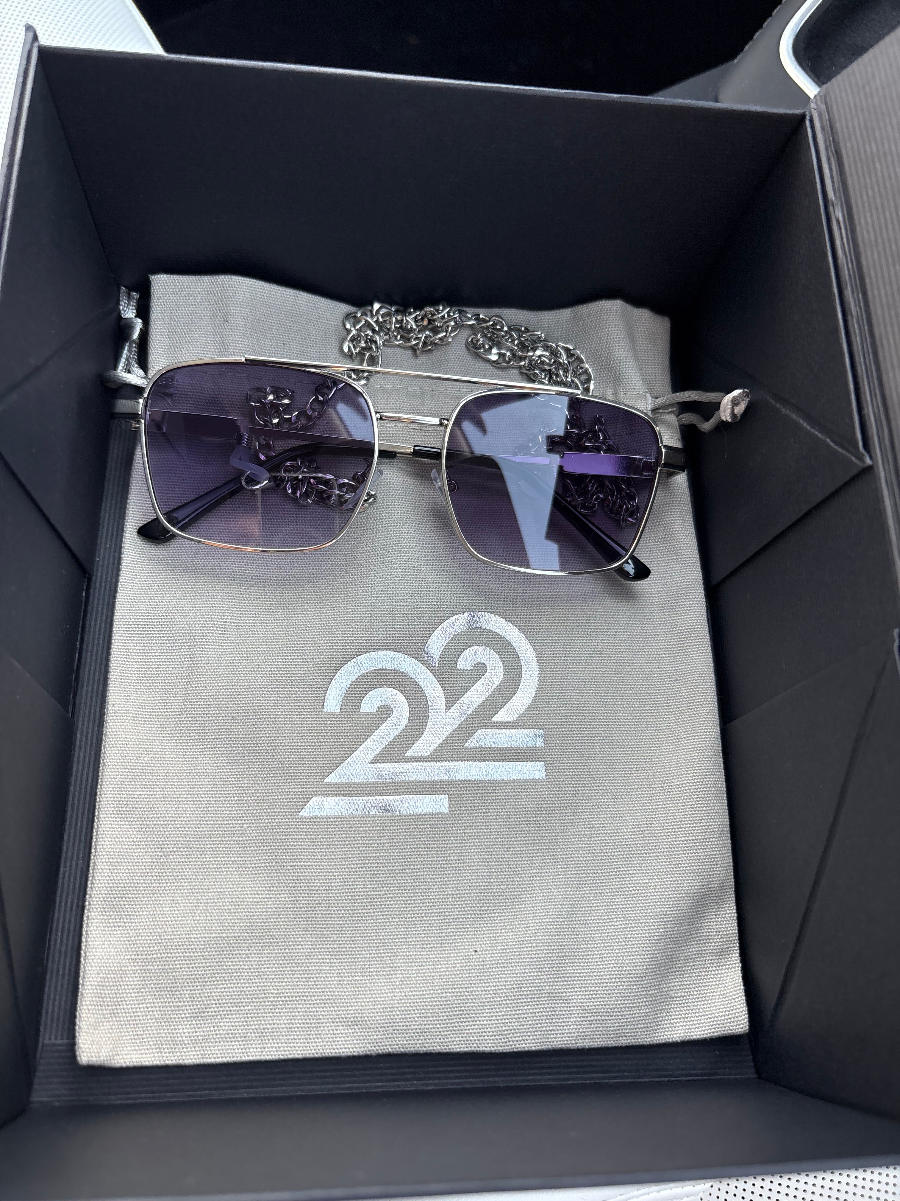 22Union Ace sunglasses "silver"