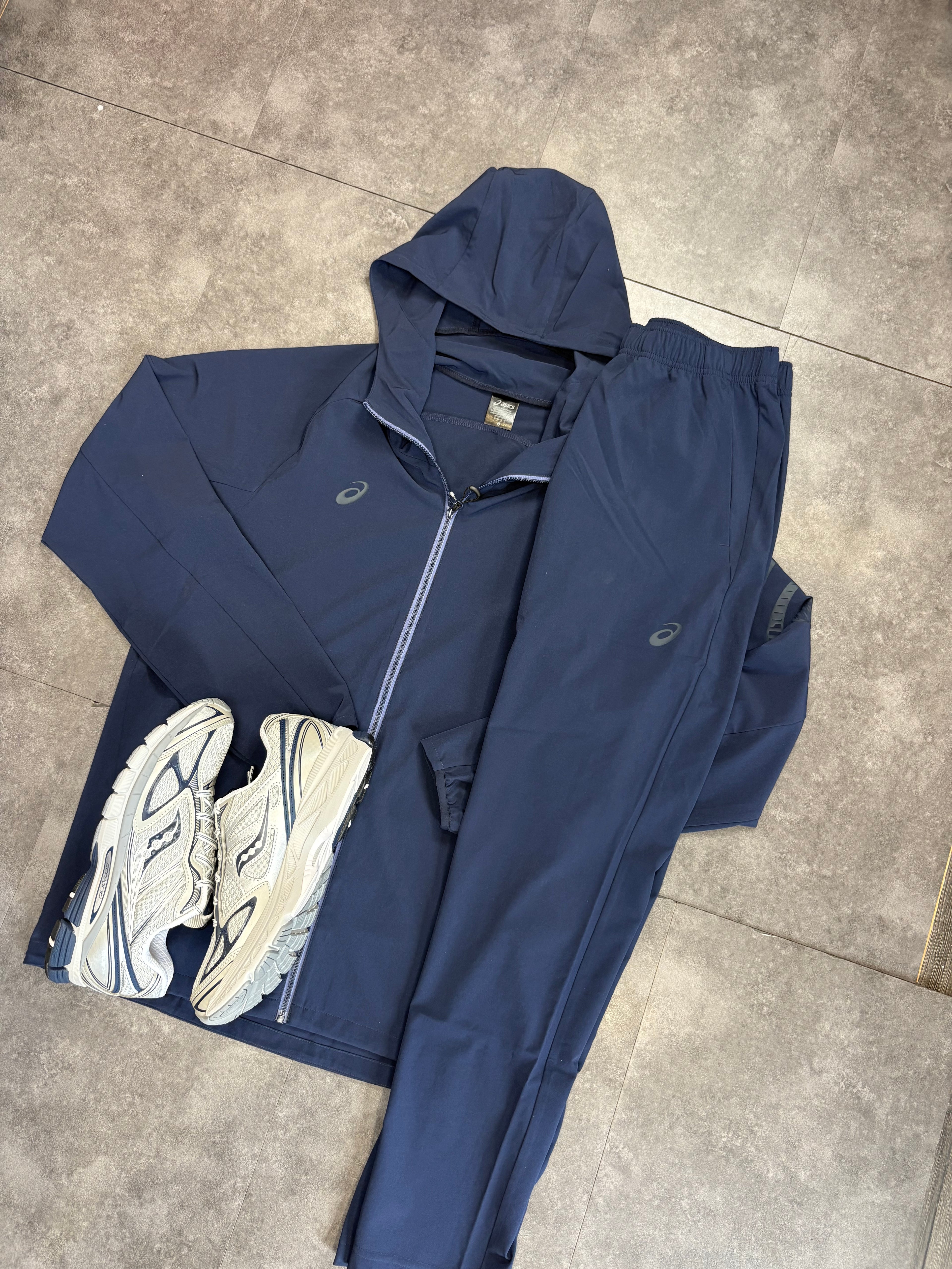 ASICS Asian exclusive tracksuit "navy blue"