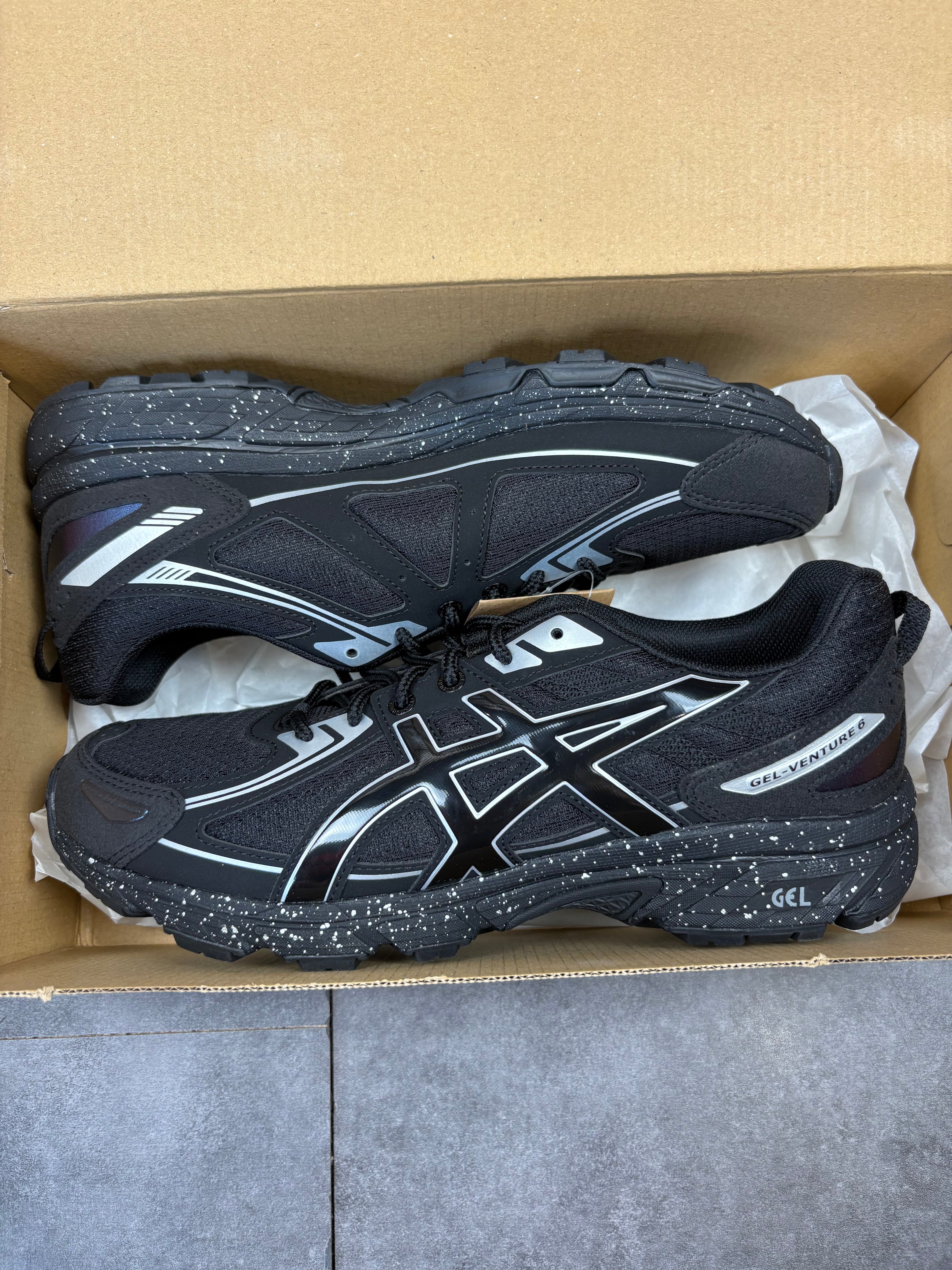 ASICS gel venture 6 "black/black"