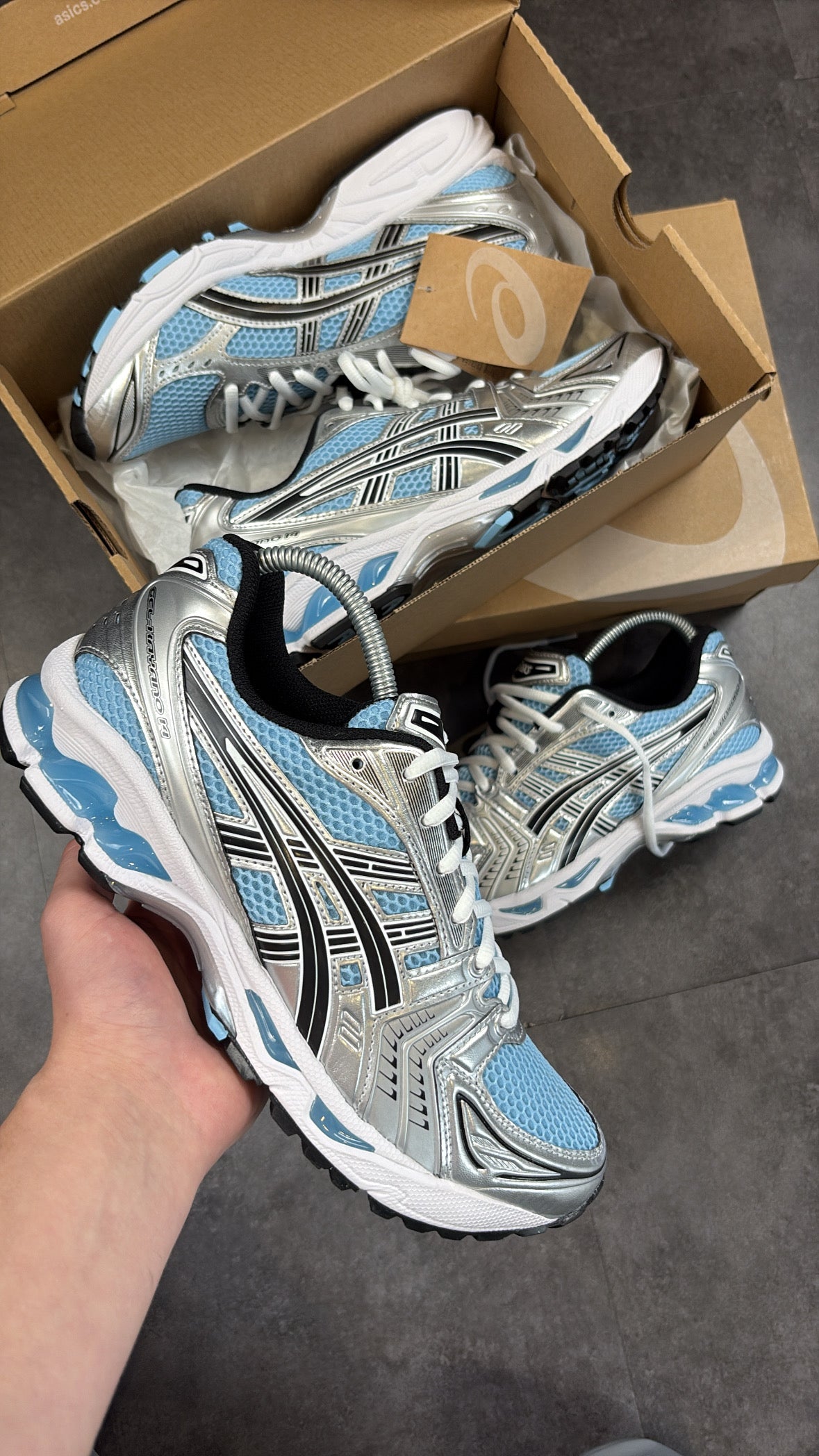 Artic blue Gel Keyano asics