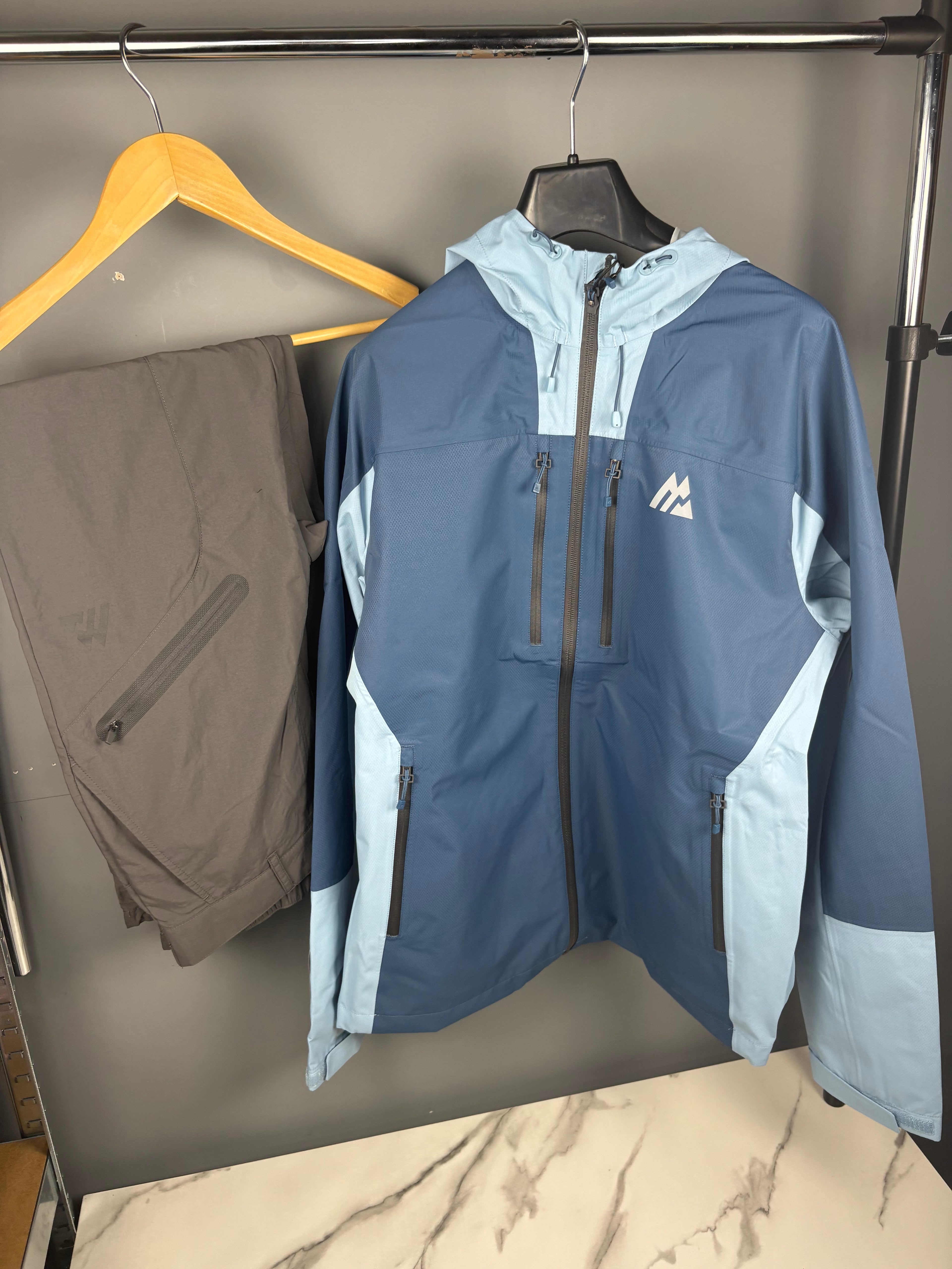 Steel blue/Grey montirex waterproof set
