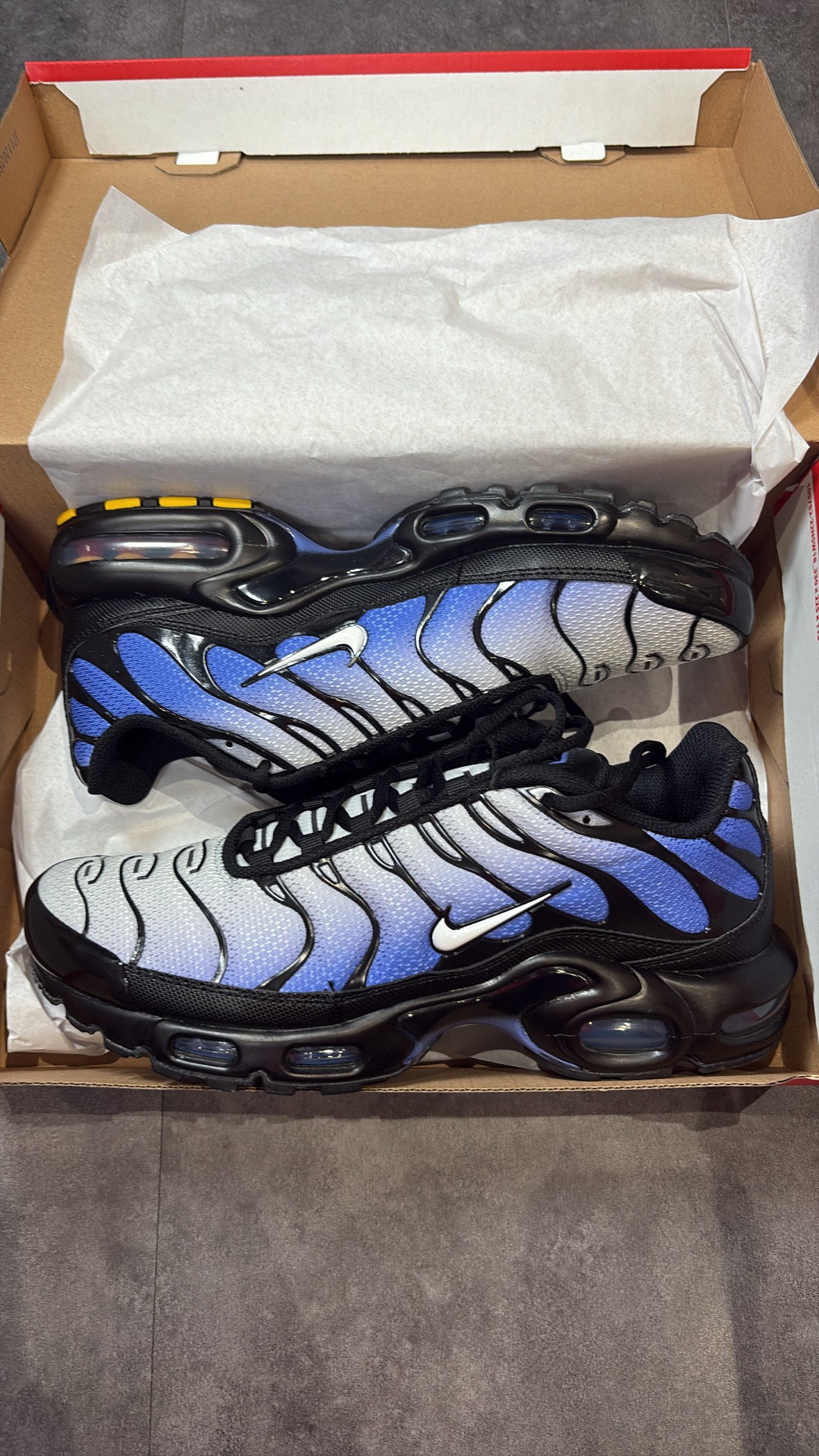 Nike TNS "white saphire/Blue"